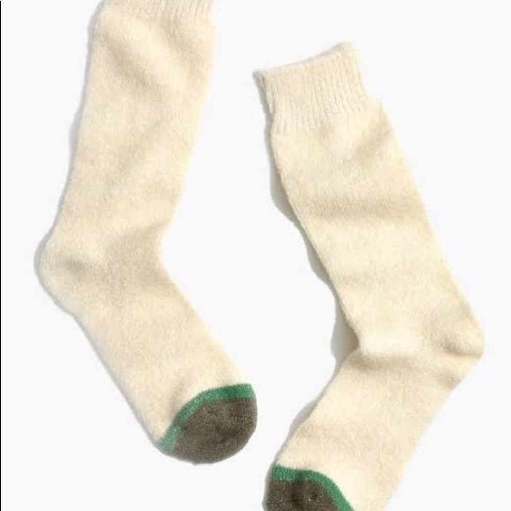 Madewell Fuzzy Trouser Socks